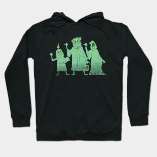 Hitch-hiking Christmas Ghosts Hoodie